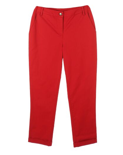 Pantalon Echeance rouge
